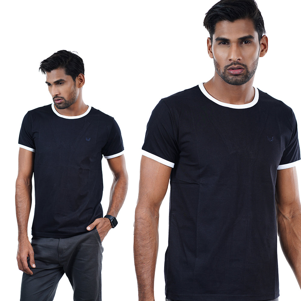 Black Urban Plain t shirt