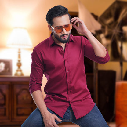 Premium Red Wine Full Shirt