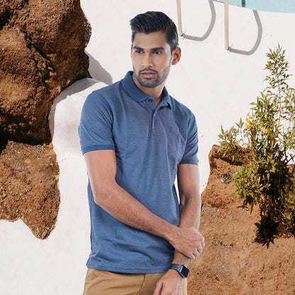 Solid navy blue Polo