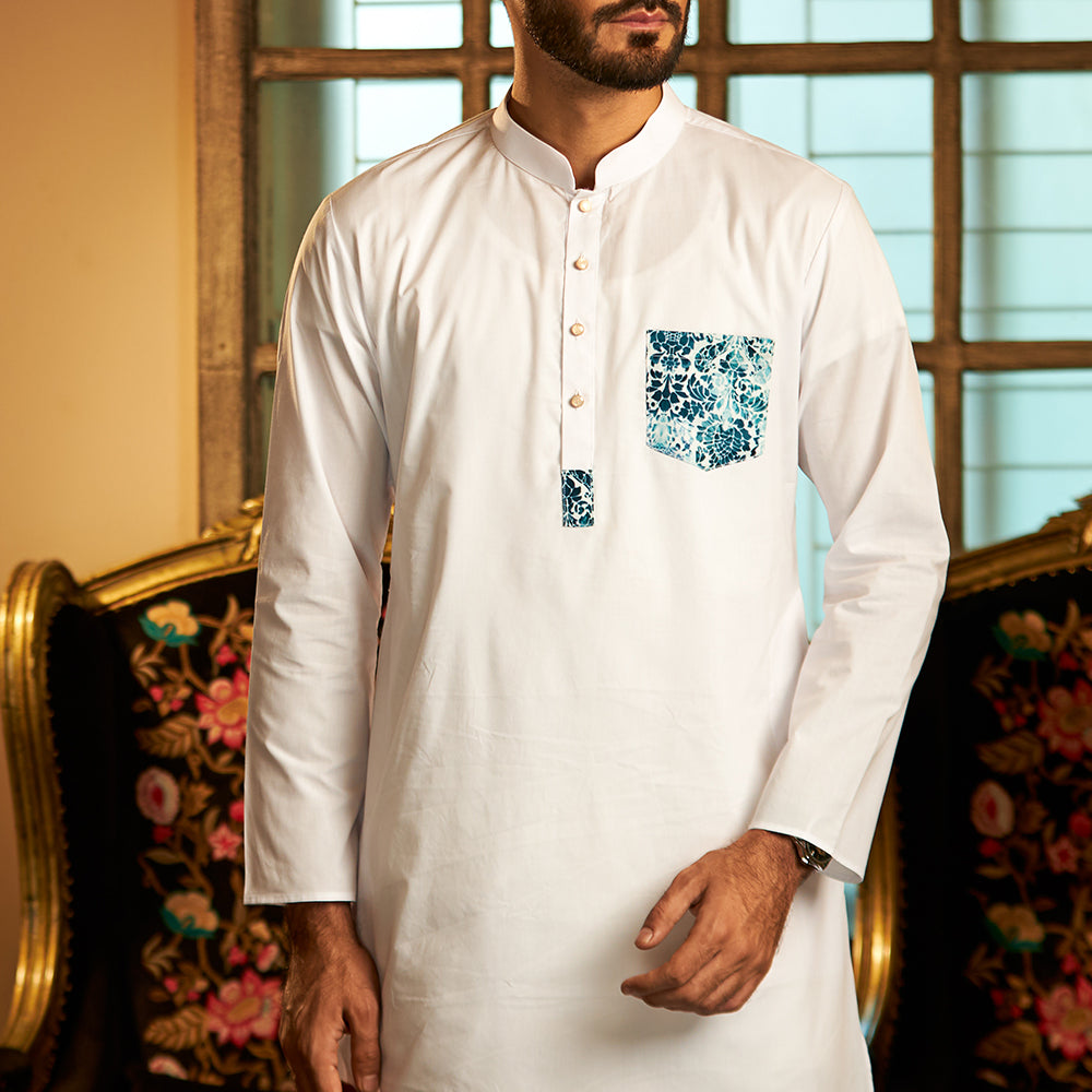 Urban White Trend Panjabi