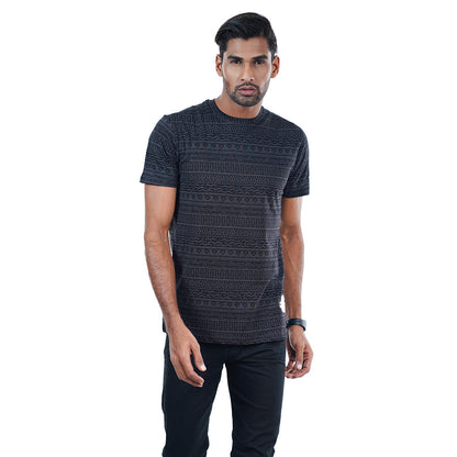 Black Printed t shirt